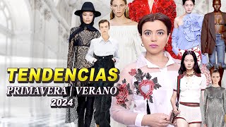 10 TENDENCIAS PRIMAVERA VERANO 2024 Que SI puedes Usar [upl. by Hsejar]