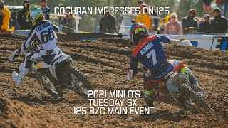 Casey Cochran Comes Out Swinging on 125  2021 Mini Os 125cc BC Main Event [upl. by Murielle]