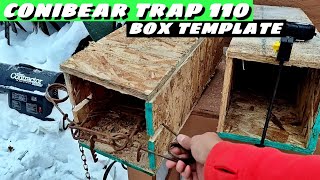 Conibear Trap 110120 Box Template [upl. by Irelav]