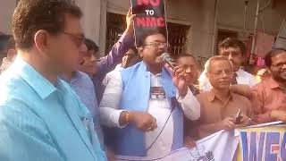 Protest against NMC Bill erupts in Kolkata [upl. by Nord]