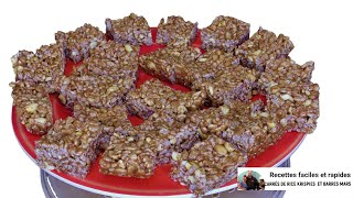 RECETTE CARRÉS DE RICE KRISPIES ET BARRES MARS FACILE ET RAPIDEMars bar rice crispy cake [upl. by Devaney]