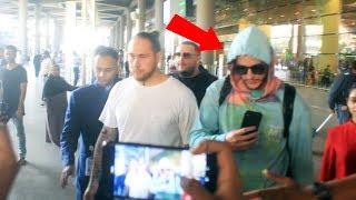 DJ Snake ARRIVES In India  Mumbai Airport FOOTAGE  Holi Party 2019 [upl. by Azarcon200]