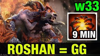 EASY ROSHAN  EASY GG  W33 URSA  Dota 2 [upl. by Aniv608]