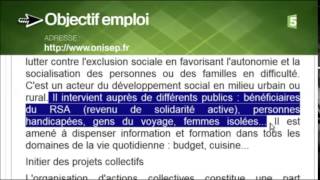 Lemploi par le Net diffusion de la semaine du 01 au 05 Sep 2014 [upl. by Joshuah]