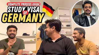 Complete process guide to Germany study visa you don’t need consultant after Watching this pt1 [upl. by Resee]