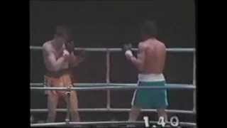 Carlos Monzon KOs Nino Benvenutti Monaco 1971 [upl. by Ylle737]