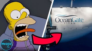 Top 10 Most Surprising Simpsons Predictions That Came True [upl. by Enelyak]