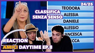 Interrogazione della Celentano e Classifica del Pubblico  Reaction al Daytime di Amici ep8 [upl. by Cathlene535]