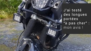 Test des longues portées moto quotà pas cherquot  mon avis [upl. by Baoj]