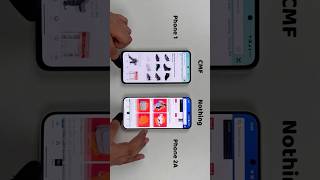 CMF Phone 1 vs Nothing Phone 2A Speed Test highlight [upl. by Marice882]