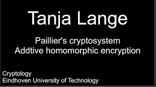 Pailliers cryptosystem  Addtive homomorphic encryption [upl. by Roumell]