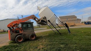 New Calf Feed Bin [upl. by Ennovi269]