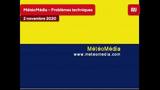 MétéoMédia – Problèmes techniques– 2 novembre 2020 [upl. by Dutchman203]