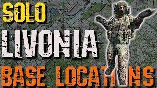 DAYZ Base Locations Livonia  SOLO [upl. by Vacuva27]