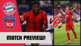 FC BAYERN MÜNCHEN VS FC HEIDENHEIM  BUNDESLIGA  MATCH PREVIEW [upl. by Eserahs]