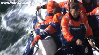 Full on racing  Volvo Ocean Race 200809 [upl. by Ermanno]