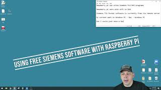 Using Siemens TIA Portal Software for free with a 10 Raspberry Pi  Learn to program PLCs for less [upl. by Cower]