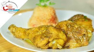 Pollo en Salsa de Ajo  Pollo al Ajillo [upl. by Annaej]