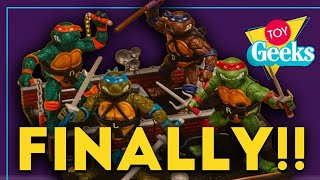 MOTU Origins Style TMNT Figures Its About TIME [upl. by Ardnusal]