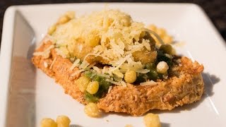 Receta Montaditos de berenjena [upl. by Tiebold502]