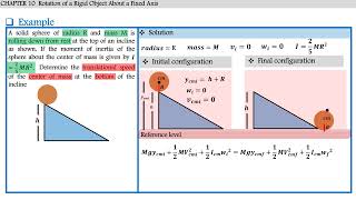 physics 101 Rotation of a Rigid Object About a Fixed Axispart8 فيزياء 101 [upl. by Aidne69]