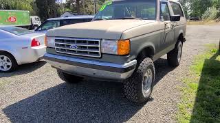 1987 Ford Bronco XLT 4x4 Available Right Now At Auto Sales Unlimited [upl. by Eerhs]