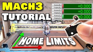 Tutorial Mach3  Home Limits  Configurazione dello Zero Macchina [upl. by Normalie]