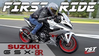 2024 Suzuki GSX8R  First Ride Review by TST Industries [upl. by Aiym493]