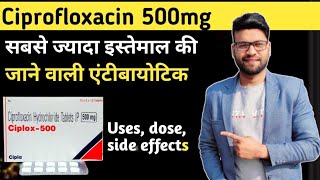 Ciprofloxacin 500mg  ciplox500 ciprofloxacin hydrochloride ciprofloxacin 500mg uses  medishan [upl. by Dorweiler]