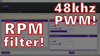 How to flash BLHeliS ESCs for RPM Filter and 48khz PWM 🔥🎓 [upl. by Jamey]