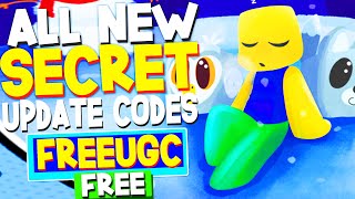 NEW ALL WORKING CODES FOR UGC DONT MOVE ROBLOX UGC DONT MOVE CODES [upl. by Nednal]