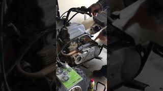 Yamaha Breeze Starter grinding [upl. by Stern682]