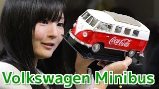 ワーゲンバスのミニカーを愛でるだけの動画 1962 Volkswagen Samba Minibus [upl. by Okoyik]