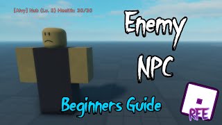 How to make an RPG Game in Roblox  Enemy NPC Beginners Guide Part 2 [upl. by Sonja]