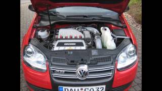 VW Golf V R32 Compressor Supercharged 402HP470NM  Novidem Fasttech [upl. by Thorma]