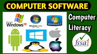 FSSAI Computer Literacy  Software  Types of Software  CFSO TO amp Assistant Exam [upl. by Keefer635]