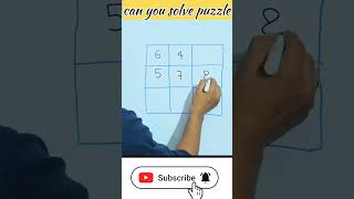 Can you solve puzzle 🧩puzzle shorts viral [upl. by Narih653]