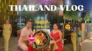 Krabi Day 1 🤩❤️🛫  Thailand vlog part 2  Fun Day 1 in Krabi  Krabi vlog😅😍 keeping up with Megha [upl. by Rissa]