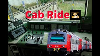 Cab Ride Wr Neustadt Wien  Meidling mit TW Reihe 4020 [upl. by Imojean945]