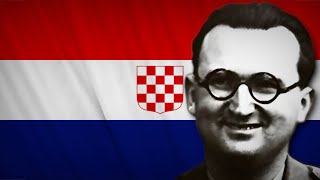 HOI4 Thousand Week Reich Mladen Lorković  Croatian Social Republic unification event music [upl. by Enirak]