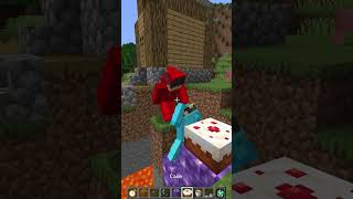 Lagging Cat while having ping 3719 shorts minecraft meme [upl. by Noella]