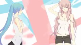 Sub Ita  Lyrics Ladies First Hatsune Miku amp Megurine Luka [upl. by Loftis]