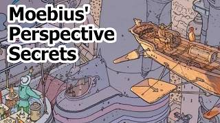 How Moebius Used Perspective [upl. by Burgwell]