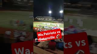 Washington Patriots vs Eatonville shorts ytshorts patriotsnation football [upl. by Zaid532]