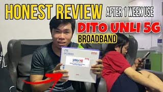 ❤️ Dito Telecommunity Broadband Unli 5G Review ❤️ [upl. by Ylsew]