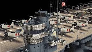 Aircraft carrier Akagi in 3D [upl. by Shurwood]