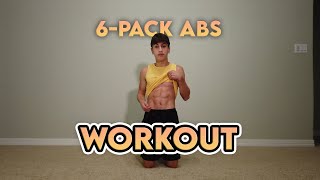 How To Get SIXPACK ABS The Fast Way  Intense At Home Workout  FullTimeNinja [upl. by Bowrah]