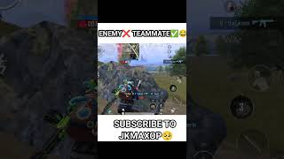 ENEMY❌ TEAMMATE ✅😂 bgmi vairal ytshorts pubg mobile [upl. by Aihsenor937]