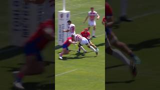 Smashing through the defense 💪🇯🇵 Rugby PacificNationsCup [upl. by Bryce548]