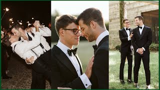 THE MOST BEAUTIFUL GAY WEDDING  Taylor and Jeff [upl. by Hgieleak]